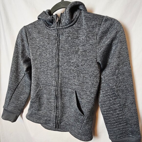 Gray Heathered Hurley Hoodie for Boys - Picture 4 of 6